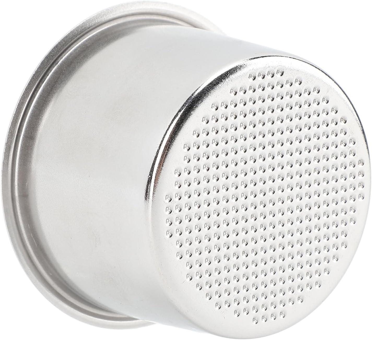 Coffee filter basket - Suitable for semi-automatic coffee machine Filter holder - Durable and high filter precision - 304 stainless steel - 10 pieces.