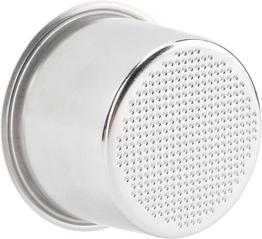 Coffee filter basket - Suitable for semi-automatic coffee machine Filter holder - Durable and high filter precision - 304 stainless steel - 10 pieces.