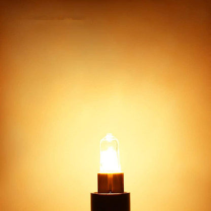 Halogen lamp - G9 Clear halogen lamp - Warm yellow light - 230V 40W - Suitable for pendant lamps - 10 pieces.