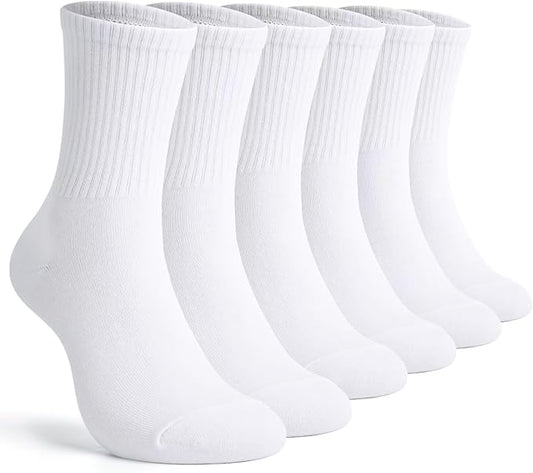 Sports Socks - 3 Pairs Set for Men and Women - Cotton Sports Socks - Suitable for Tennis and Running - Daily Use