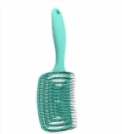 Curved Vented Hair Brushes for Women, Anti Frizz Hair Detangling Brush for Long Thick Curly Hair, Fast Drying Hair Detangler Wet Hair Brush Purple