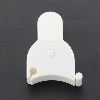 Body Measuring Tape, 60 Inch Retractable Measuring Tape for Body: Waist, Hip, Bust, Arms, and More (White) White