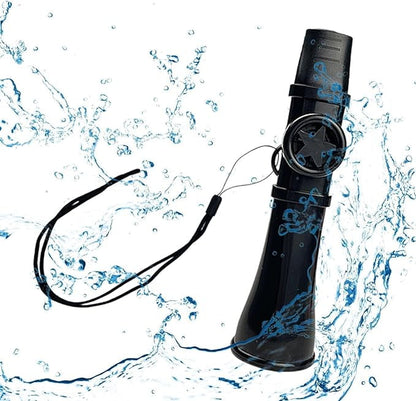 Professional Kazoo for Adults Kids, Upgrade Plastic Kazoos with Adjustable Tone Multi Colors Kazoo Musical Instruments for Guitar, Ukulele, Piano & Violin, Easy to Learn (Blue) Black#004