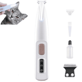 Belvedere Cat Grooming Trimmer - Rechargeable Low Noise Clipper with LED Light, Waterproof & Precision for Sensitive Areas 1set