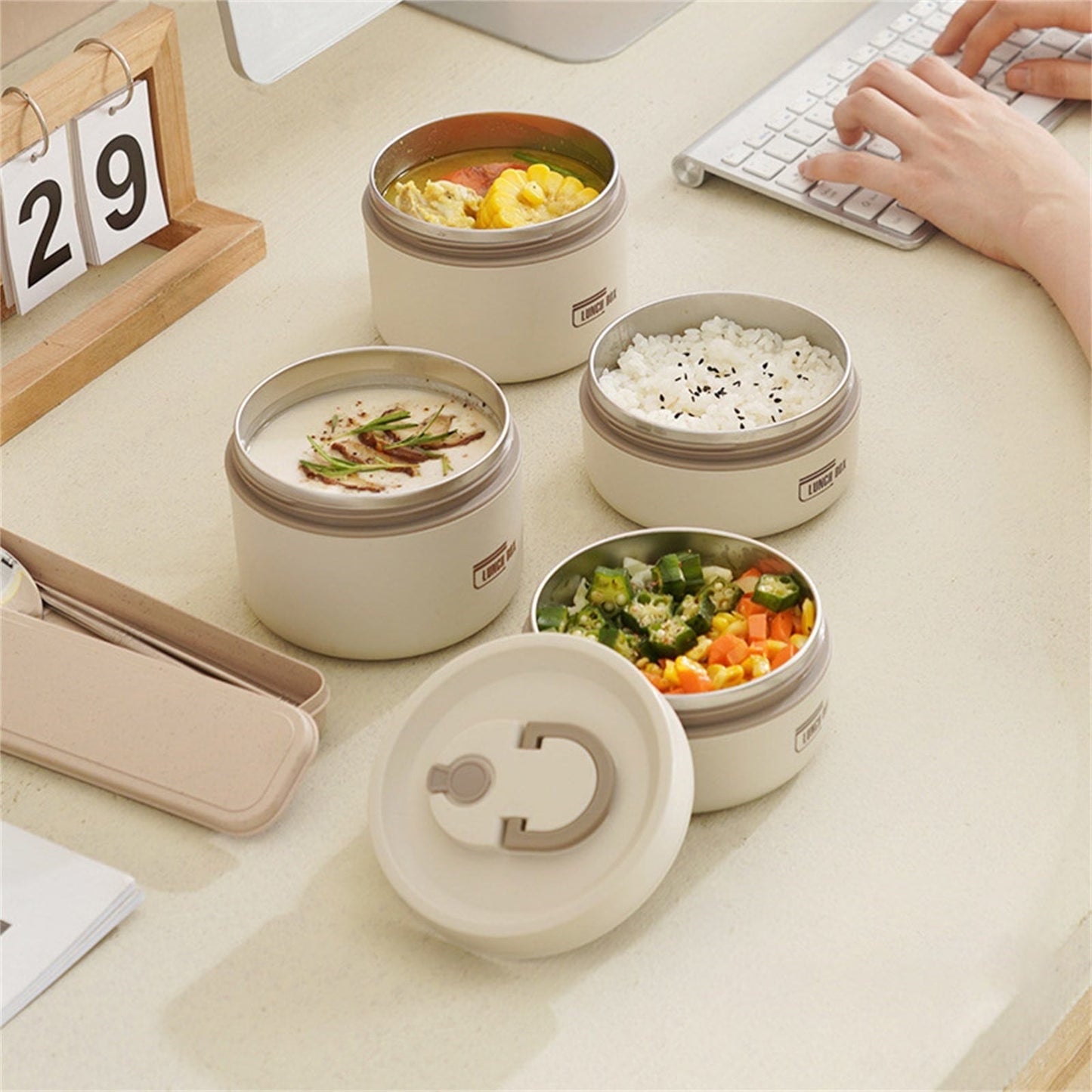 Ramen BBlueowl, Soup Bowls, Microwave Ramen Bowl with Lid, Lunch Box with Lid, Durable and Heat Resistant Bowl for Noodles, Rice, and Soups, Perfect for Home, Office, or School Meals， Green 3