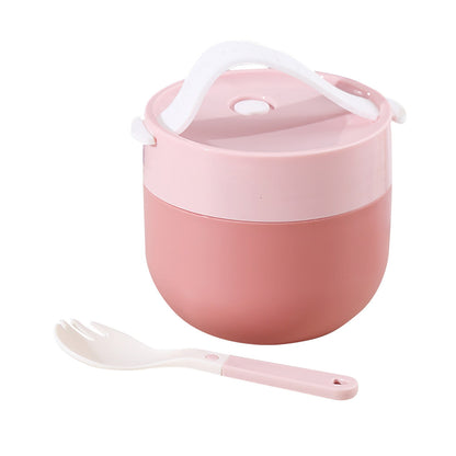 Ramen BBlueowl, Soup Bowls, Microwave Ramen Bowl with Lid, Lunch Box with Lid, Durable and Heat Resistant Bowl for Noodles, Rice, and Soups, Perfect for Home, Office, or School Meals， Z17_Pink