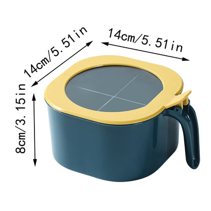 Ramen BBlueowl, Soup Bowls, Microwave Ramen Bowl with Lid, Lunch Box with Lid, Durable and Heat Resistant Bowl for Noodles, Rice, and Soups, Perfect for Home, Office, or School Meals， Z69_White
