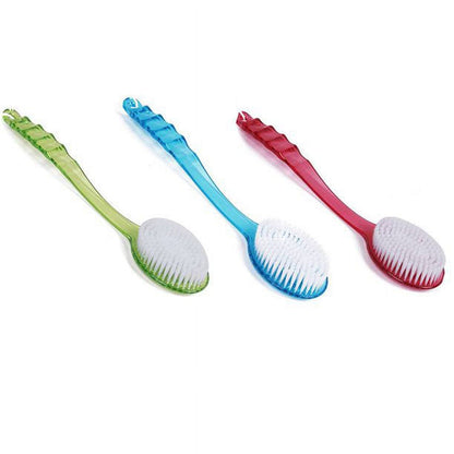 Warkul Long Handled Bath Shower Back Brush Body Scrubber Massager Skin Cleaning Tool Brush 2023 New Green