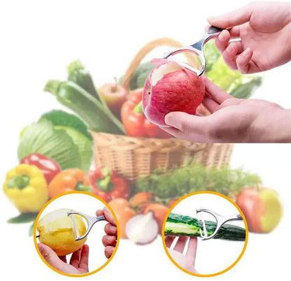 Vegetable Fruit Peeler - Ultra Sharp Stainless Steel Peeler for Potato Apple Carrot and Veggies