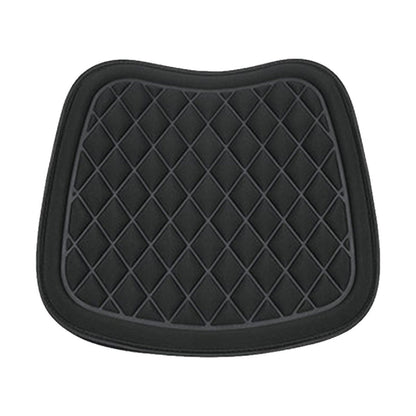 Car Seat Cushion, Driver Seat Cushion with Comfort Memory Foam & Non-Slip Rubber Bottom, Car Seat Pad Works with 95% of Vehicles and Office Chair or Home 17.3" x 18.9" Black