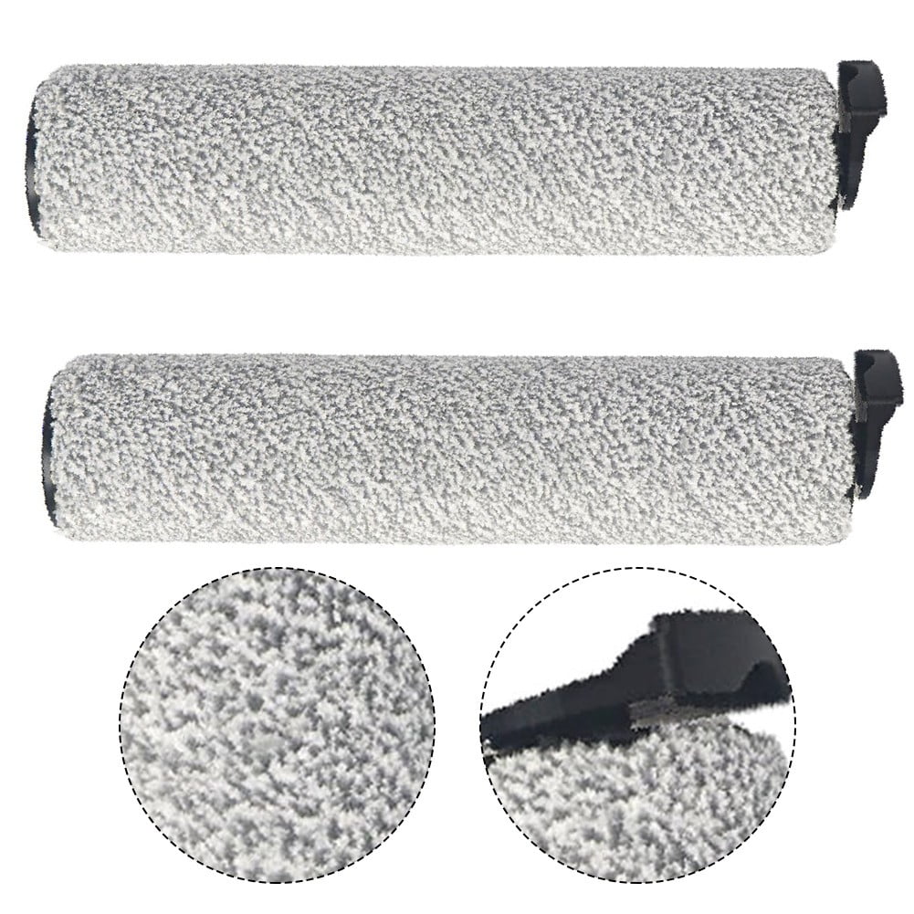 2 Pack Roller Brush Replacement for Tineco iFloor 2 Wet Dry Cordless Vacuum Cleaner Parts Accessories Kit