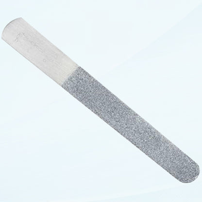 8-Inch Diamond Deb Foot Filer, Professional Metal Nail File for Thick and Fungal Toenails, Emery Boards for Feet