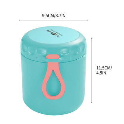 Aufmer Food Warm Thermal Leakproof Vacuum Stainless Reusable Lunch Box Green