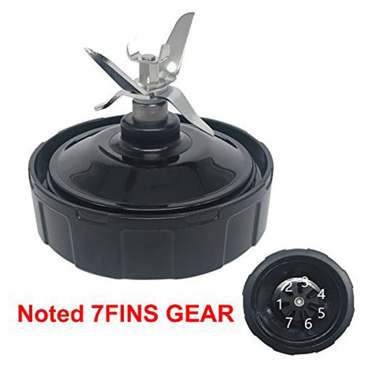 Blender Replacement Parts for Ninja, 24Oz Cup 7 Fins Extractor Blade, for Nutri Ninja Auto IQ BN801 SS101 BL480-30 BL641