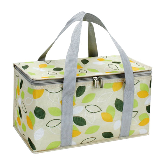 Potrochi Green Insulated Collapsible Cooler Bag for Groceries and Picnics Green