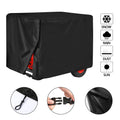 Universal Generator Cover for 5500-15000 Watt Waterproof Heavy Duty 600D Oxford Fabric Covers Black 38"x28"x30"(LxWxH)