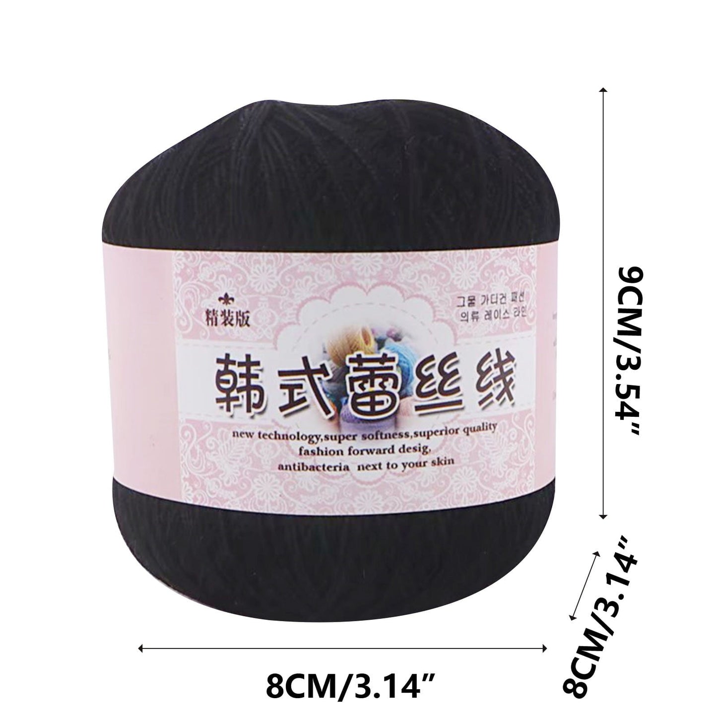 Under $1 Tyidzon Fashion Crochet Thread Cotton Knitting Yarn Thread Balls Knitting Thread Yarn for Crocheting F