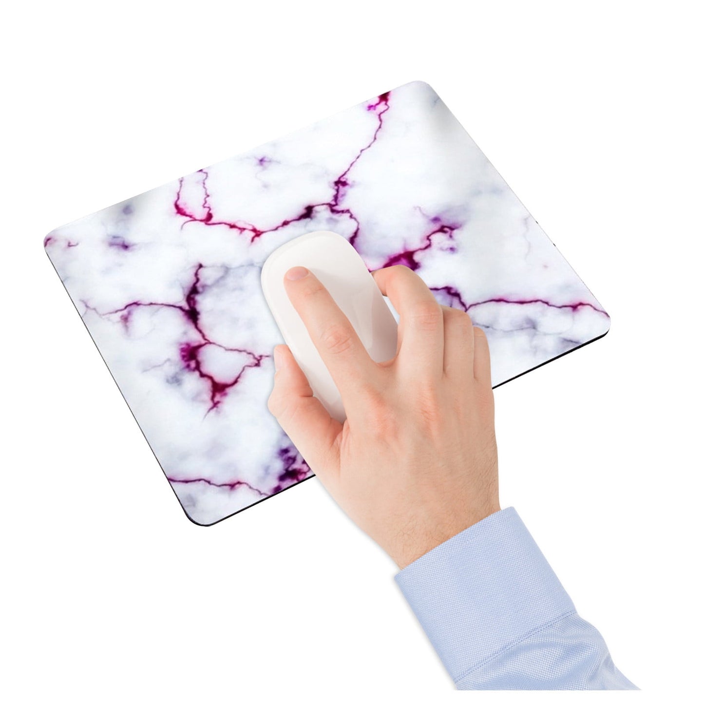 GHSOHS Ergonomic Mouse Pad with Wrist Support Cute Cloud Shape Wrist Pad Memory Cotton Keyboard Hand Rest Non Slip Wrist Pad Non-Slip Mousepad for Computer Laptop B