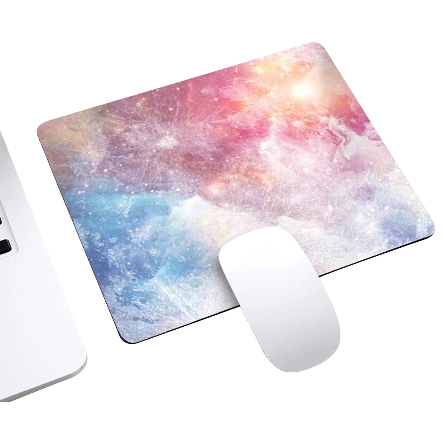 GHSOHS Ergonomic Mouse Pad with Wrist Support Cute Cloud Shape Wrist Pad Memory Cotton Keyboard Hand Rest Non Slip Wrist Pad Non-Slip Mousepad for Computer Laptop D