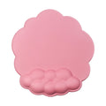GHSOHS Ergonomic Mouse Pad with Wrist Support Cute Cloud Shape Wrist Pad Memory Cotton Keyboard Hand Rest Non Slip Wrist Pad Non-Slip Mousepad for Computer Laptop as the picture shows