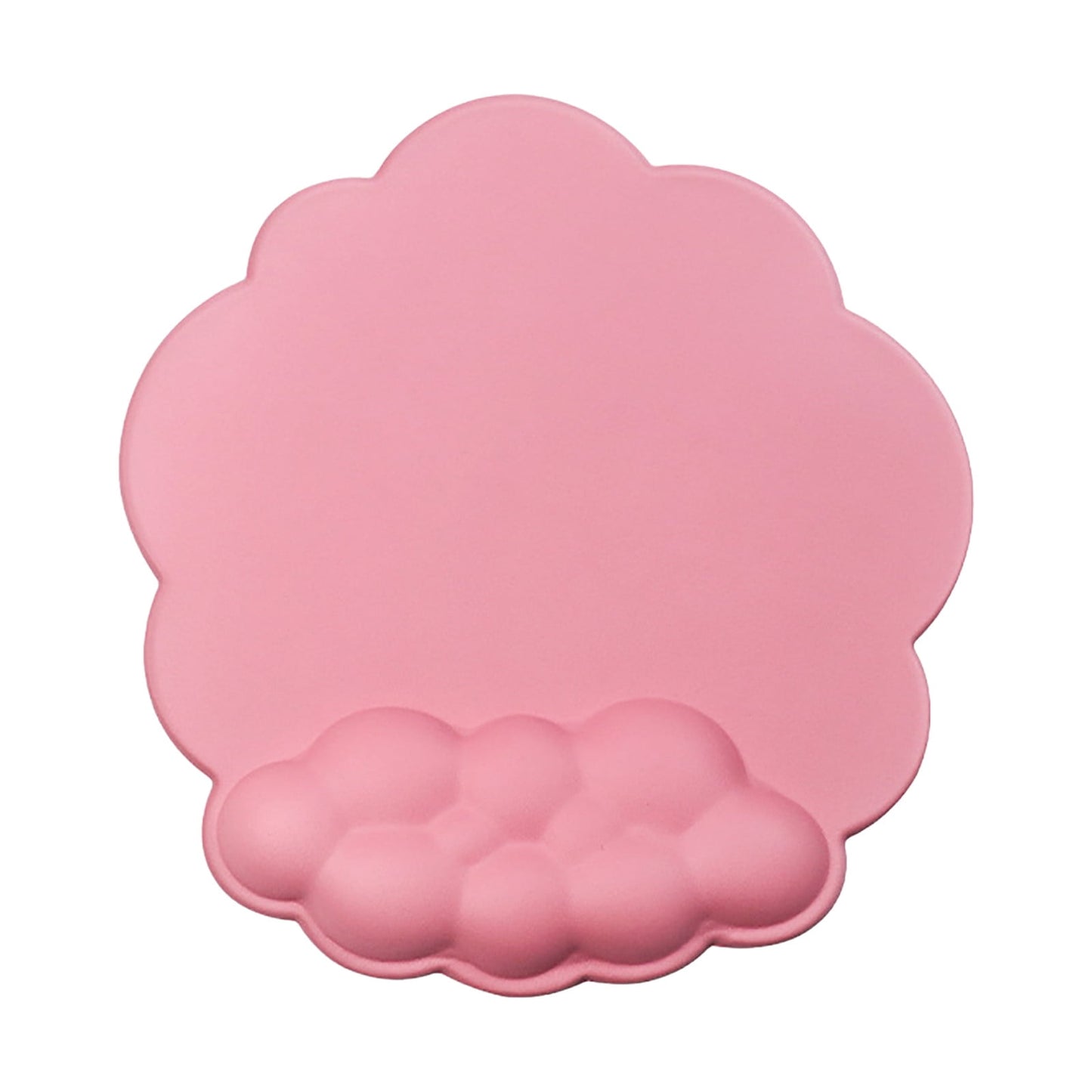GHSOHS Ergonomic Mouse Pad with Wrist Support Cute Cloud Shape Wrist Pad Memory Cotton Keyboard Hand Rest Non Slip Wrist Pad Non-Slip Mousepad for Computer Laptop as the picture shows