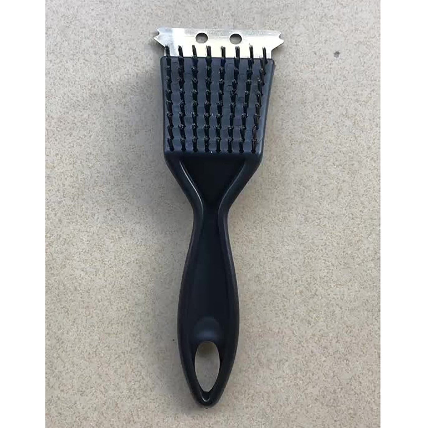 Tyidzon 2Pc Grill Brush and Scraper, 2-In-1 Stainless Steel Scraper, Grill Brush Extra Strong BBQ Cleaner Accessories Heavy Duty Barbecue Grill Cleaning Brush Cleaner 8 Inch Black#1