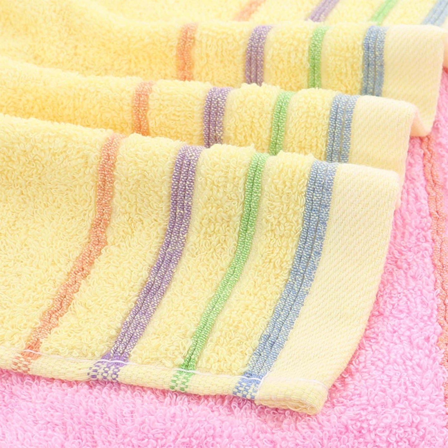 Clearance Under $1 Boovnll Hand Towels, 10x20" Super Soft & Absorbent Solid Color Quick Dry Microfiber Cotton Towels, Thicken Hand Towels for Bathroom, Kitchen, Hotel, Pool, Daily Use, Towels J