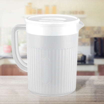 Tyidzon Juice Pitcher with Lids for Fridge, Water Jug for Teas, Juices & Iced Beverages - Fridge & Dishwasher Safe A