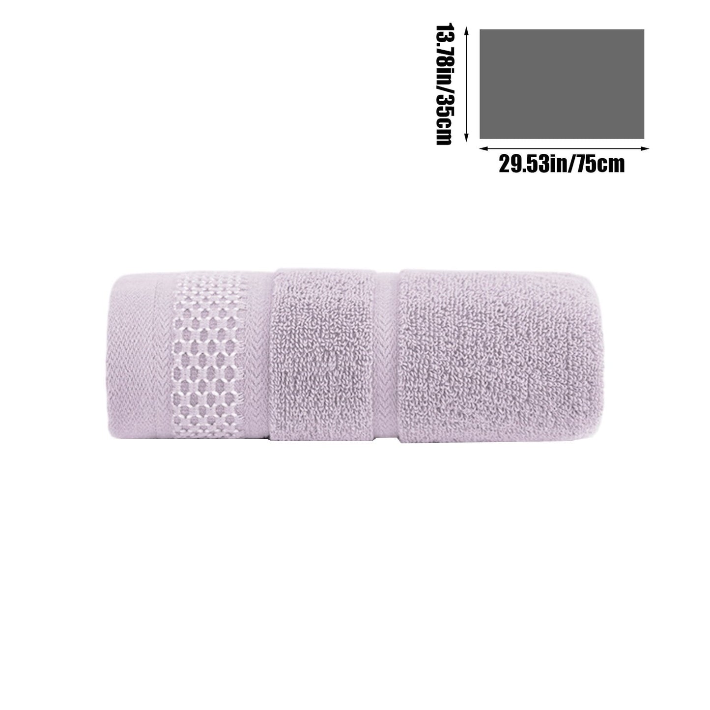 Dmlowu Luxury Bath Towels, Soft Highly Absorbent Quicker Dry Cotton Towels, Towels for Bathroom Gym, Shower, Hotel #19