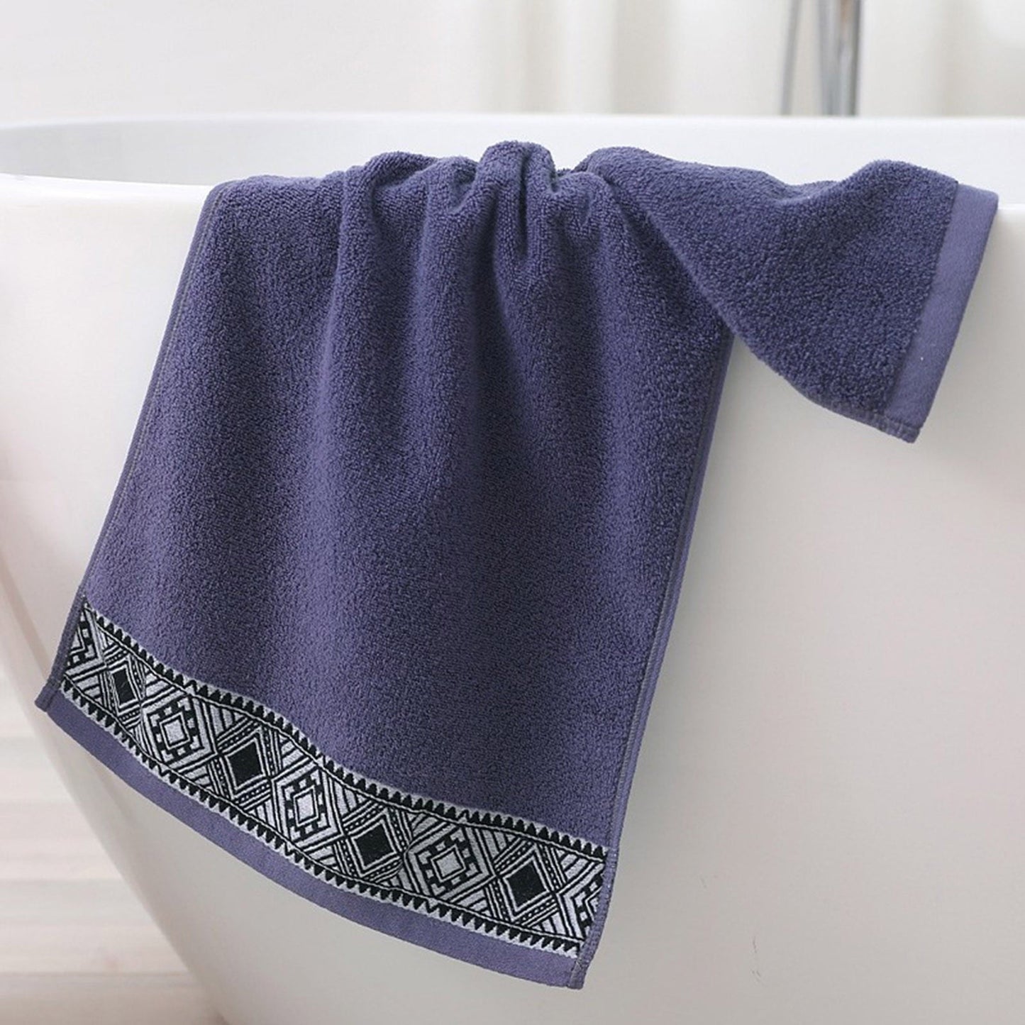 Dmlowu Luxury Bath Towels, Soft Highly Absorbent Quicker Dry Cotton Towels, Towels for Bathroom Gym, Shower, Hotel #23