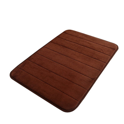 Tyidzon Soft Absorbent Bath Mat Non Slip Bathroom Rugs Quick Dry Washable Bathroom Rug for Home Bathroom Entrance Shower Floor 20 x 32 Inch Coffee