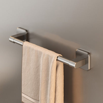 Tyidzon Hand Towel Bar 12" Stainless Steel Heavy Duty Towel Racks for Bathroom Wall Mounted, Home Decor Space-Saving Towel Rod Gray