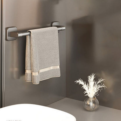 Tyidzon Hand Towel Bar 12" Stainless Steel Heavy Duty Towel Racks for Bathroom Wall Mounted, Home Decor Space-Saving Towel Rod Gray