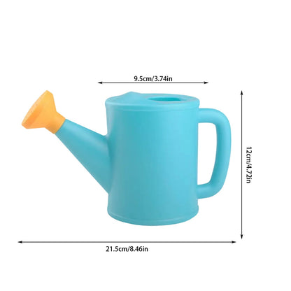 Dmlowu Watering Can 700ml Plastic Kids Watering Can Light-Weight Watering Can Indoor Plants for Artificial Plants Outdoor Garden Flowers Live Plants, Sturdy Gardening Watering Can for Kids Blue