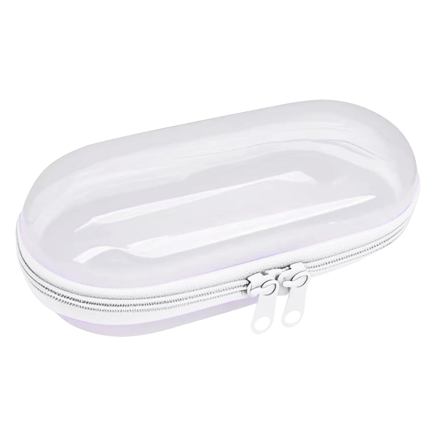 Tyidzon Pencil Pouch, Pencil Bags with Zipper, Pencil Case Pouch Storage Pens, Markers, Crayons Supplies White