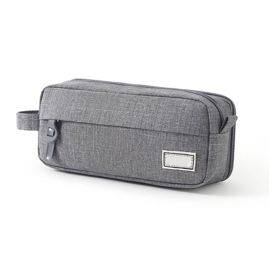 PALIFEUR Pencil Case Large Capacity Pencil Pouch, Multi-layer Aesthetic Pen Bag, Sturdy Multifunctional Pencil Bag, Pencil Box, Sky Blue Z-3-Gray