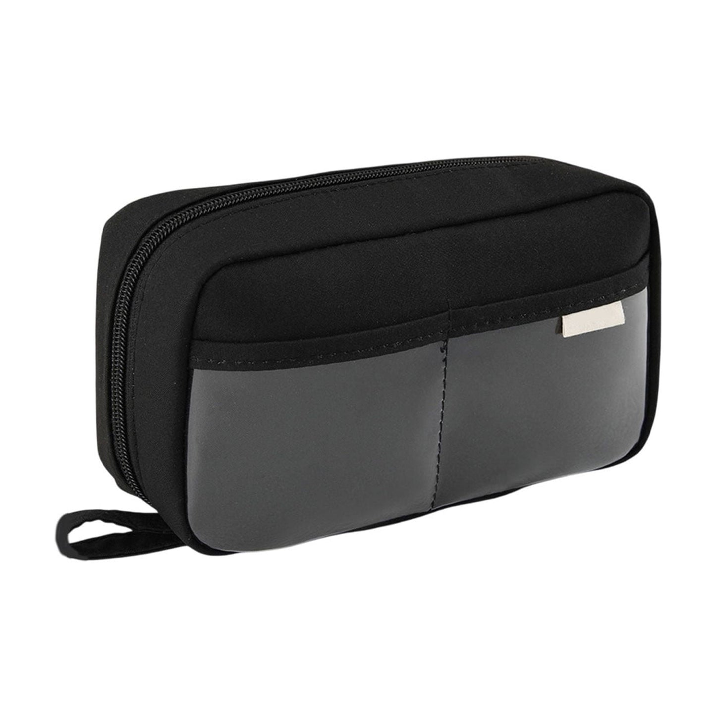 PALIFEUR Pencil Case Large Capacity Pencil Pouch, Multi-layer Aesthetic Pen Bag, Sturdy Multifunctional Pencil Bag, Pencil Box, Sky Blue Z-5-Black