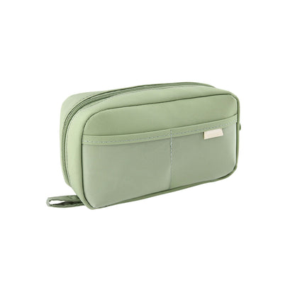 PALIFEUR Pencil Case Large Capacity Pencil Pouch, Multi-layer Aesthetic Pen Bag, Sturdy Multifunctional Pencil Bag, Pencil Box, Sky Blue Z-5-Green