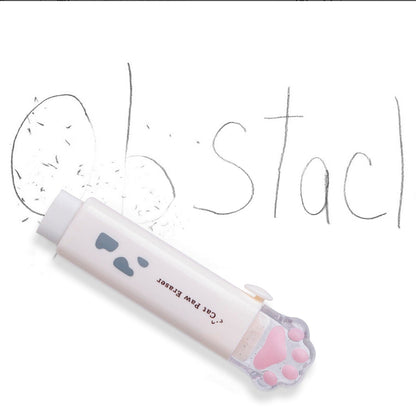 Tyidzon Erasers for Pencils 2 Pack, Cute Pencil Erasers for Office, Erasers for Drawing Sketching White