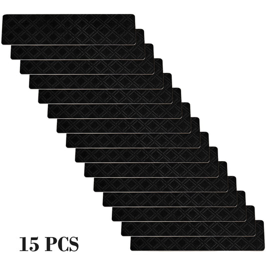 PALIFEUR Stair Treads for Wooden Steps, Soft Stair Treads, 8 x 30 Inch Reusable Carpet Stair Treads, Washable Stair Runners for Wooden Steps Non Slip Stair Rugs Multicolor