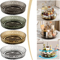 Xuniizn Multipurpose Lazy Susan Organizer - 360 Rotating Spice Rack Turntable for Kitchen Cabinet Storage & Table Top Display Green