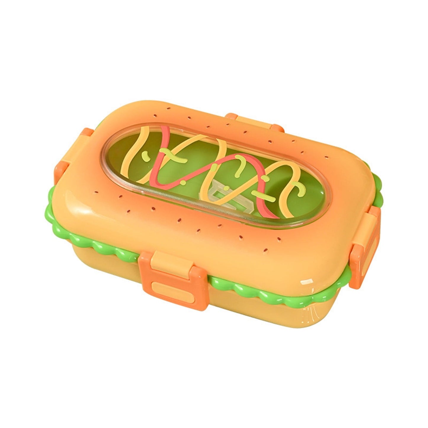 Xuniizn Bento Box Adult Lunch Box, Containers for Adults Men Women, Lunchable Food Container with Utensils, Sauce Jar, Muffin Liners, Microwave & Dishwasher Safe Multicolor