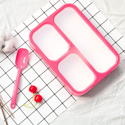 Xuniizn Bento Box Adult Lunch Box, Containers for Adults Men Women, Lunchable Food Container with Utensils, Sauce Jar, Muffin Liners, Microwave & Dishwasher Safe Red