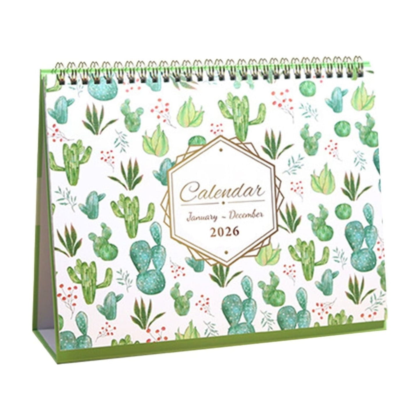 Dmlowu 2026 Desk Calendar - 8x10 inch Desk Calendar 2026-2027, 12 Months Desk Calendar Runs From January 2026 To December 2026, Exquisite Desk Calendar 2026 K
