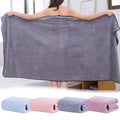 PALIFEUR Extra Large Bath Towels, Soft Highly Absorbent Bath Towels Microfiber Velvet Towels Lightweight Quick Drying Towels for Bathroom Beach, Spa, Shower, Hotel-27.5×55.1"-Gray A_#Gray