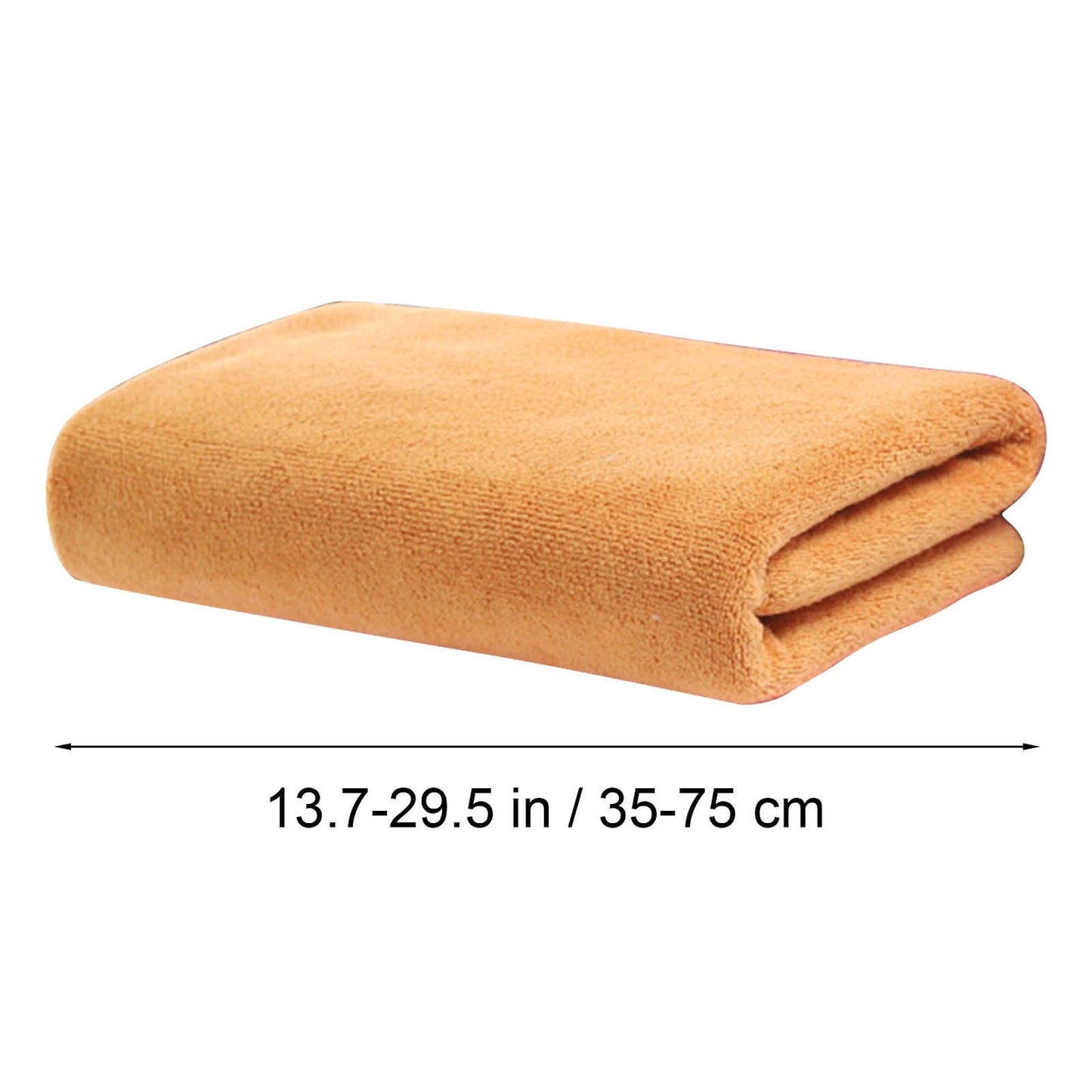 PALIFEUR Microfiber Towel 29.5x13.8", 2 PACK Soft Lightweight Bath Towels Quick-Drying Towels Highly Absorbent Wash Cloths, Towels for Bathroom, Body, Gym, Shower, Hotel(White) A_#Gold【2pcs】
