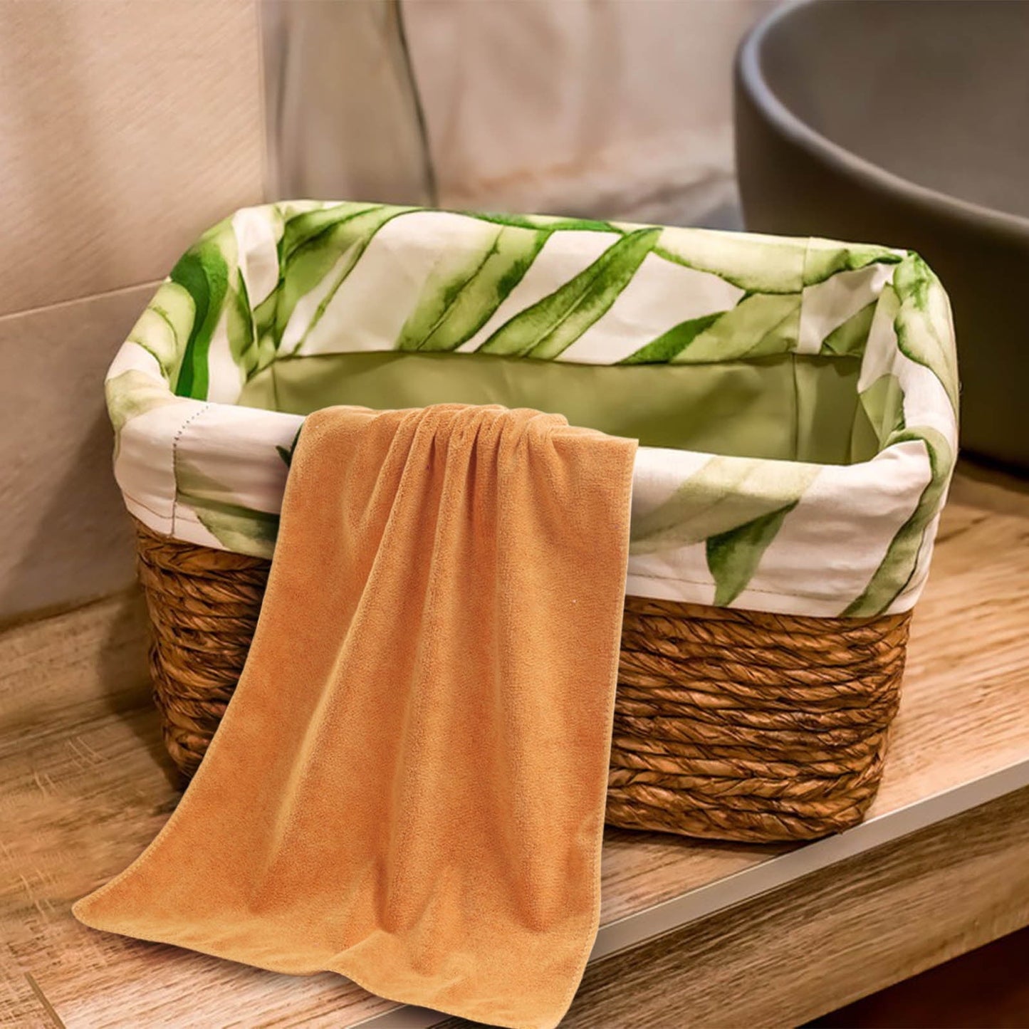 PALIFEUR Microfiber Towel 29.5x13.8", 2 PACK Soft Lightweight Bath Towels Quick-Drying Towels Highly Absorbent Wash Cloths, Towels for Bathroom, Body, Gym, Shower, Hotel(White) A_#Gold【2pcs】