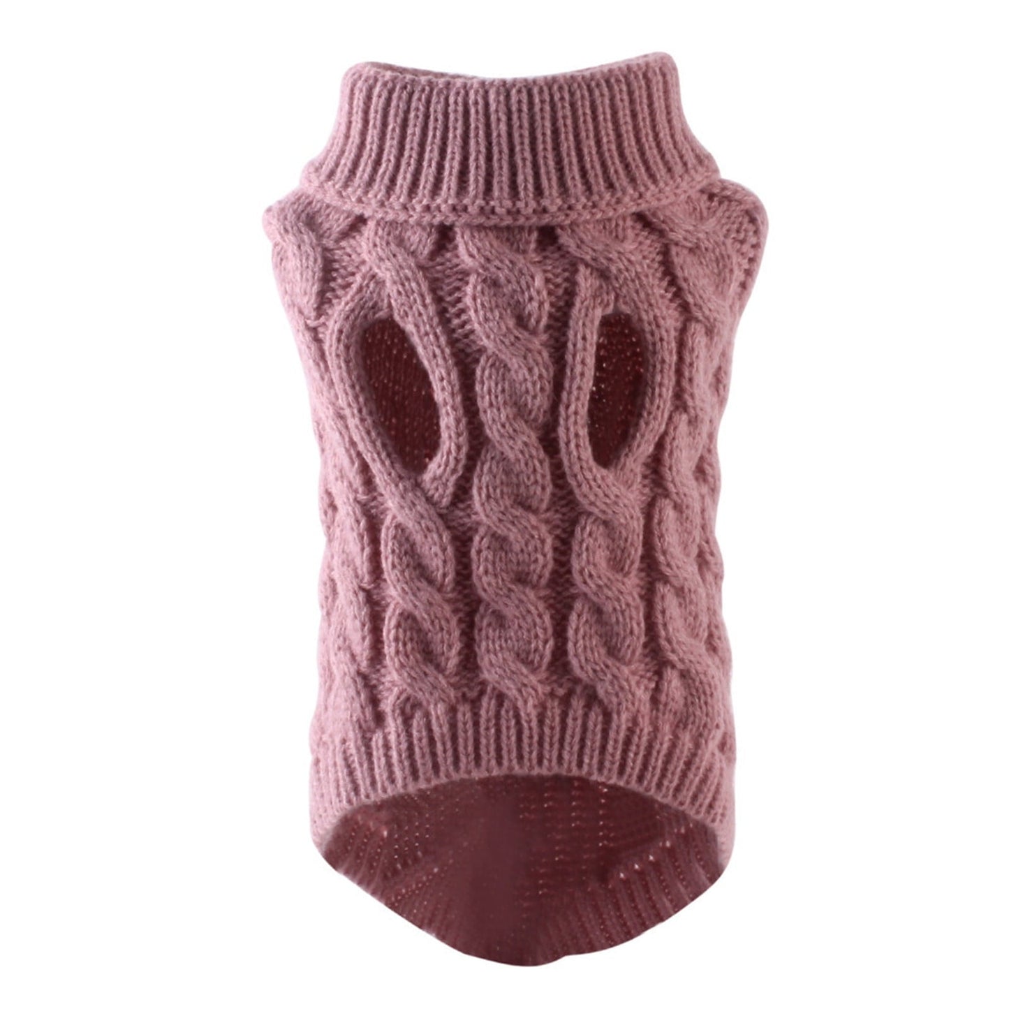 Xuniizn Dog Sweater for Small Medium Dogs, Warm Comfortable Winter Pet Clothes, Cute Knitted Sleeveless Pet Sweaters for Puppies, Cats, Dog Apparel & Accessories M Hot Pink