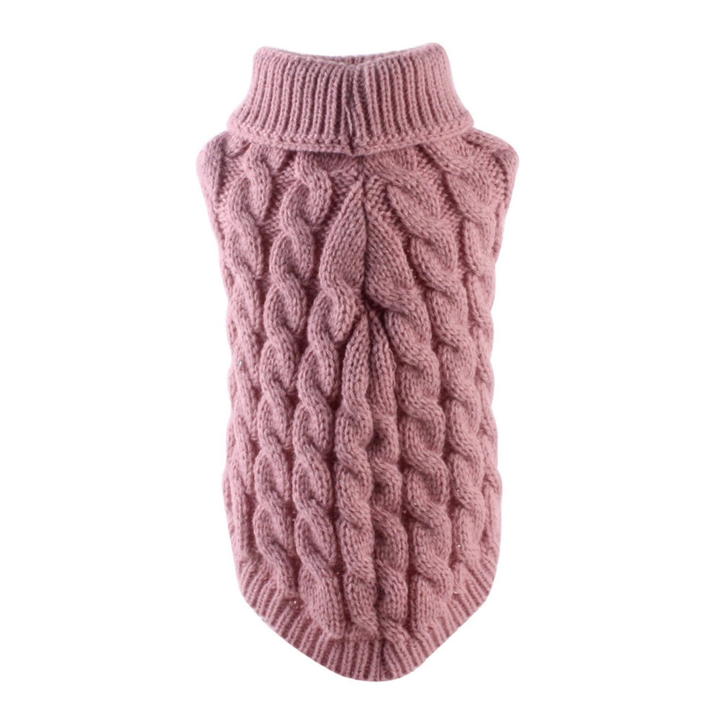 Xuniizn Dog Sweater for Small Medium Dogs, Warm Comfortable Winter Pet Clothes, Cute Knitted Sleeveless Pet Sweaters for Puppies, Cats, Dog Apparel & Accessories M Hot Pink