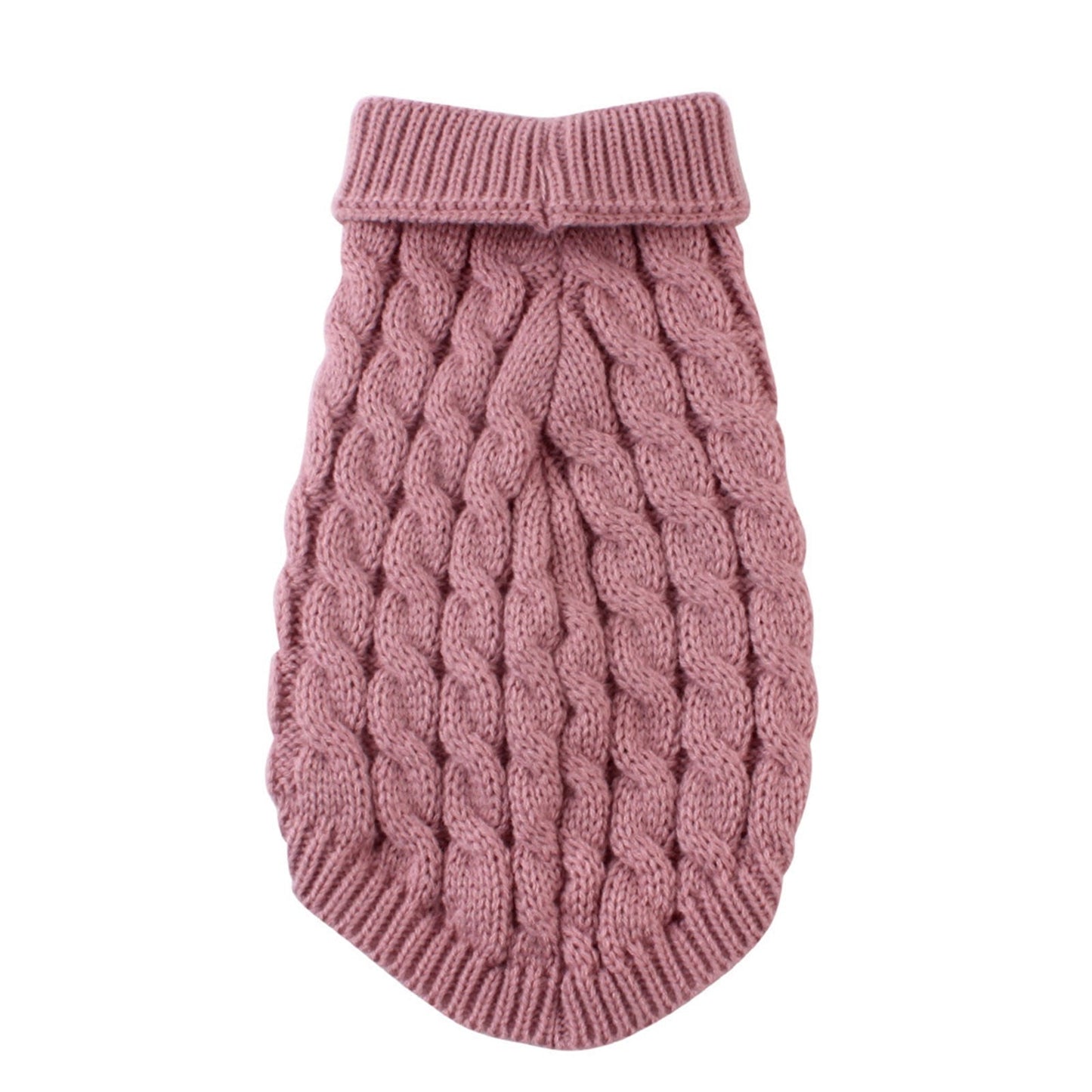 Xuniizn Dog Sweater for Small Medium Dogs, Warm Comfortable Winter Pet Clothes, Cute Knitted Sleeveless Pet Sweaters for Puppies, Cats, Dog Apparel & Accessories M Hot Pink